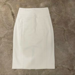 Express White Skirt